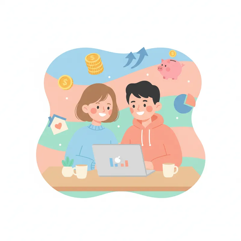 Cuenta conjunta vs separada para parejas