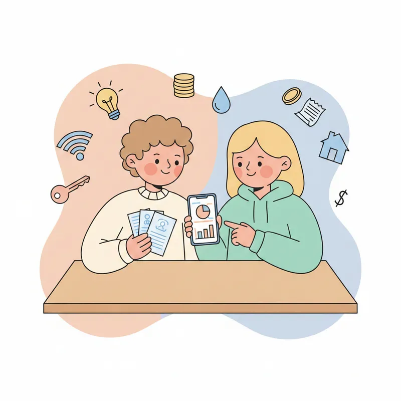 Cómo Dividir Facturas con Compañeros de Piso (Sin Hojas de Cálculo)